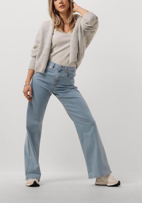 Graue KNIT-TED Strickjacke BECKY - large
