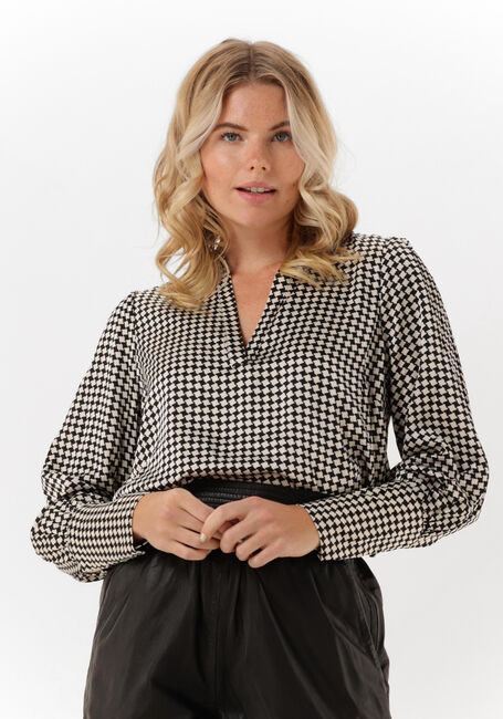 Nicht-gerade weiss NEO NOIR Blusen HERDIS SHELL GRID BLOUSE - large