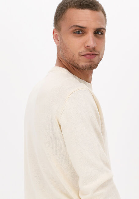 Nicht-gerade weiss ANERKJENDT Polos & T-Shirts AKSAIL COTTON LINEN KNIT - large