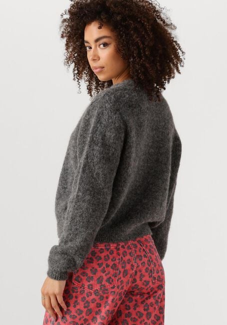 Graue BY-BAR Pullover CLEO NATURAL CARDIGAN - large