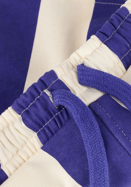 Blaue MOODSTREET Kurze Hose SWEATSHORT BILLIE STRIPED - large