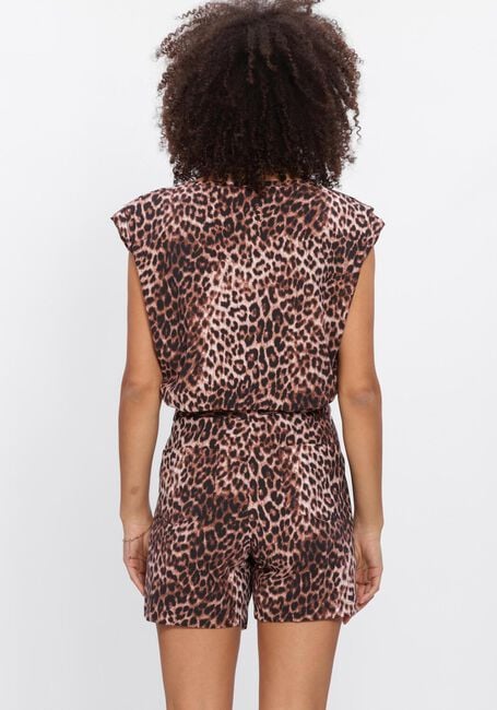 Braune STUDIO ANNELOES Top Leone leopard vneck top - large