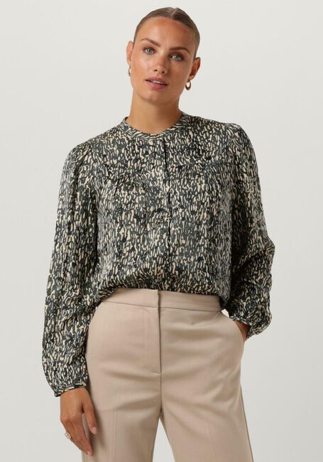 Graue SECOND FEMALE Bluse LUNA SHIRT - large