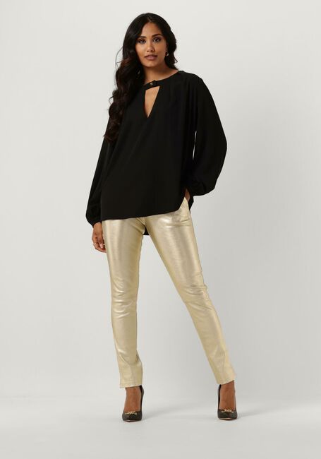 Goldfarbene EST'SEVEN Hosen BOYFRIEND PANTS/CHINO - large