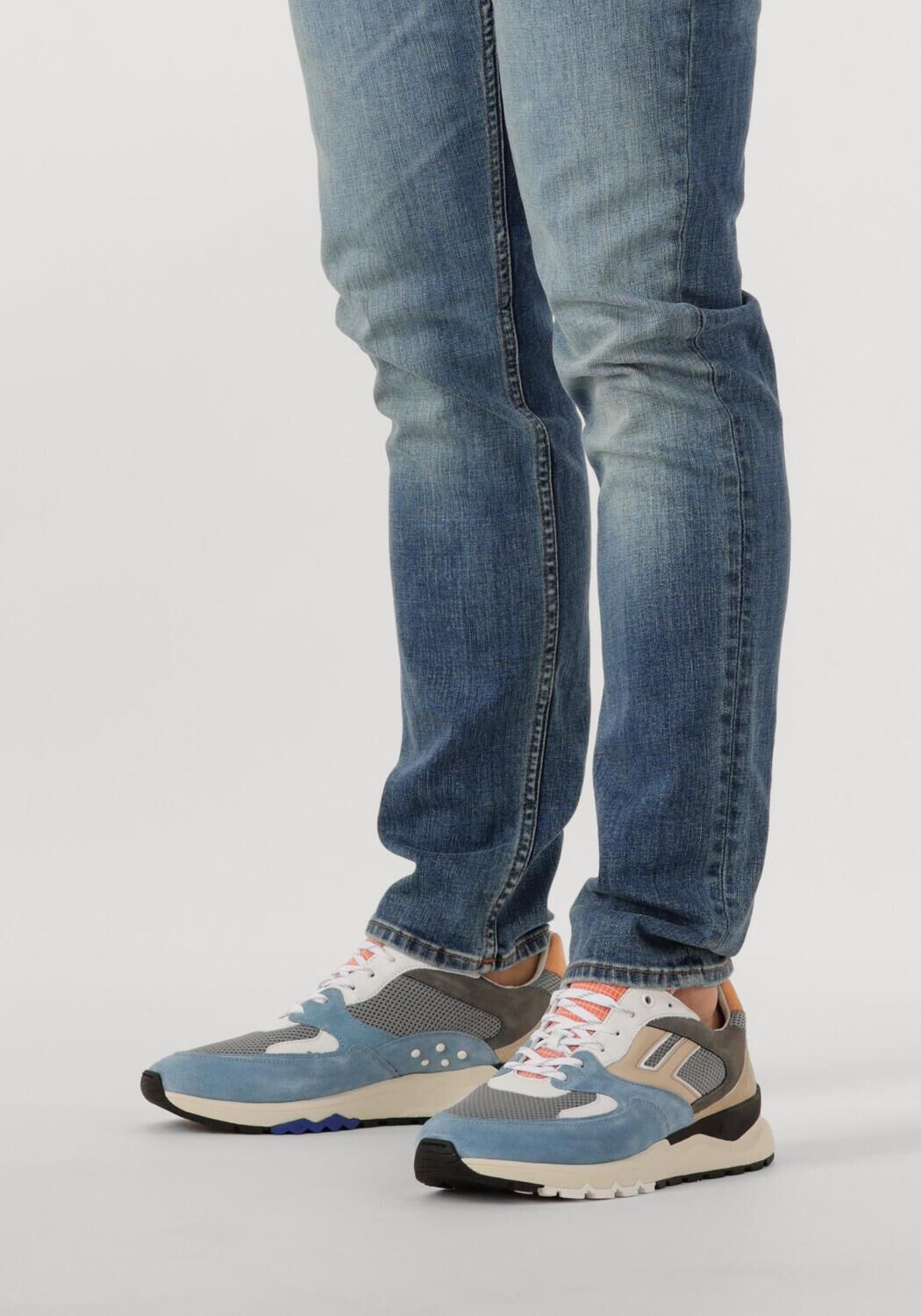 Graue FLORIS VAN BOMMEL Sneaker Low SFM-10154 DE TREENER - large