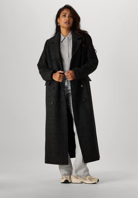 Dunkelgrau MODSTRÖM Mäntel JUNIPERMD CHECK COAT - large