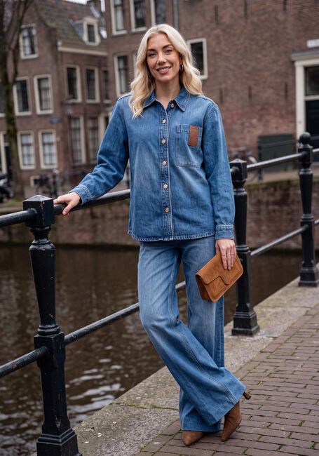 Blaue JOSH V Wide jeans GLORIA PANTS - large
