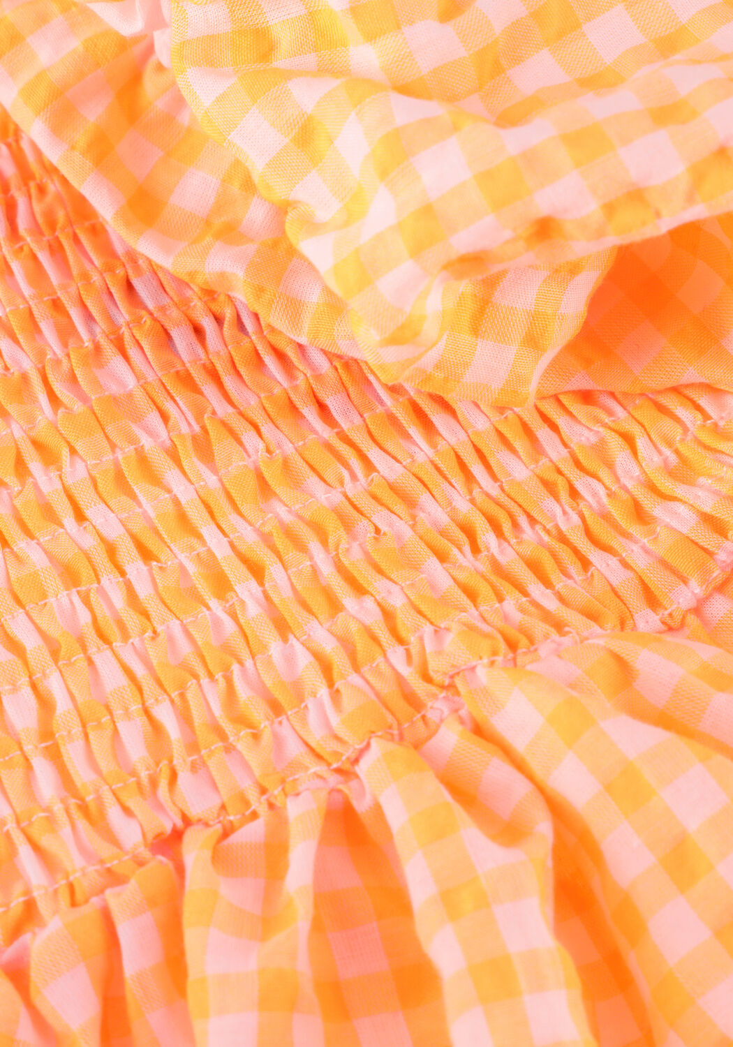 Orangene MOLO Minikleid CHERISLA - large