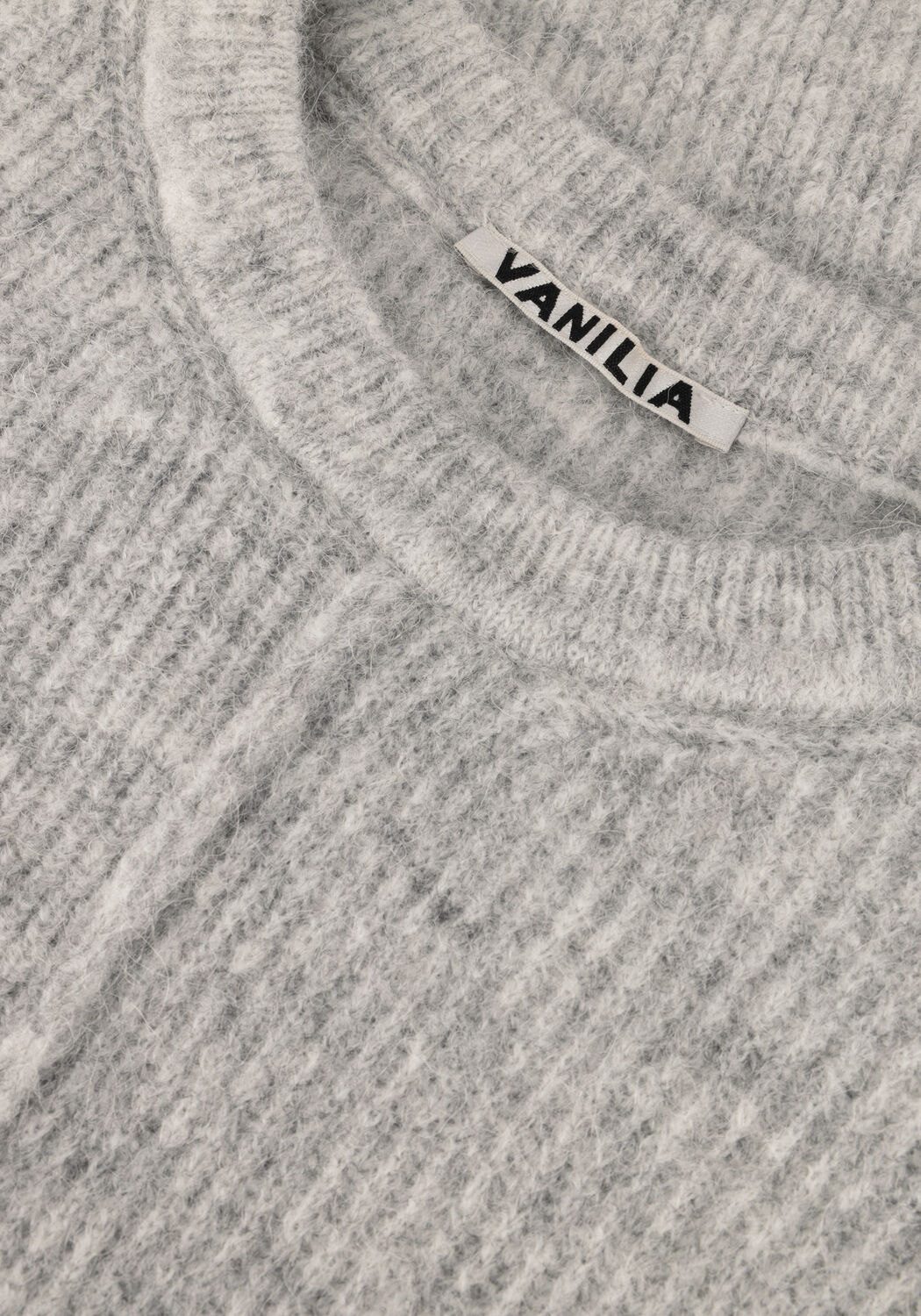 Graue VANILIA Pullover ABIGAIL STRUCTURED SWEATER - large