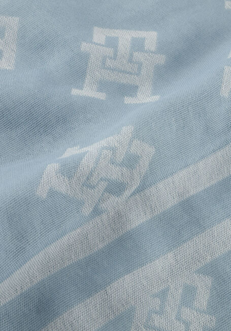 Blaue TOMMY HILFIGER Schal ICONIC MONOGRAM SQUARE SCARF - large