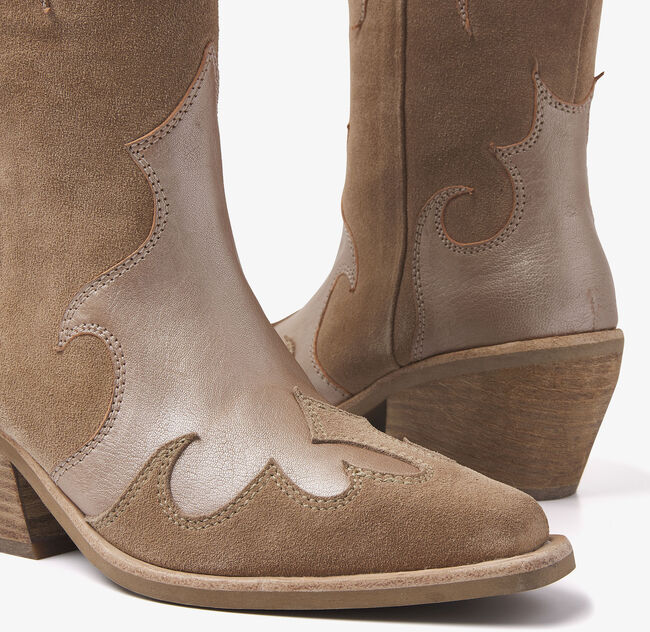 Beige VIA VAI Cowboystiefel EVELINE RIVER - large