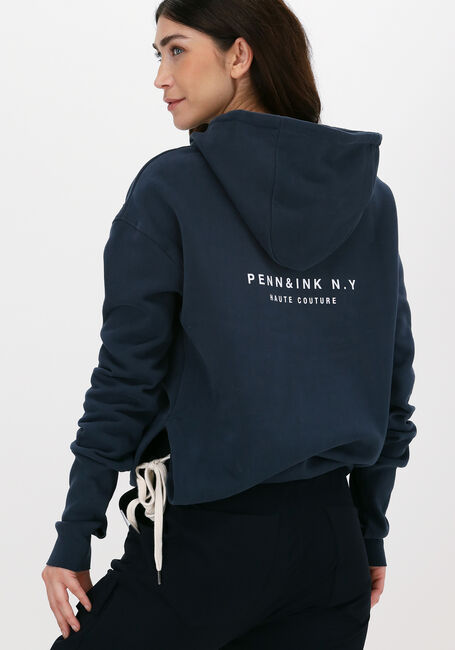 Blaue PENN & INK Sweatshirt W21T680 - large