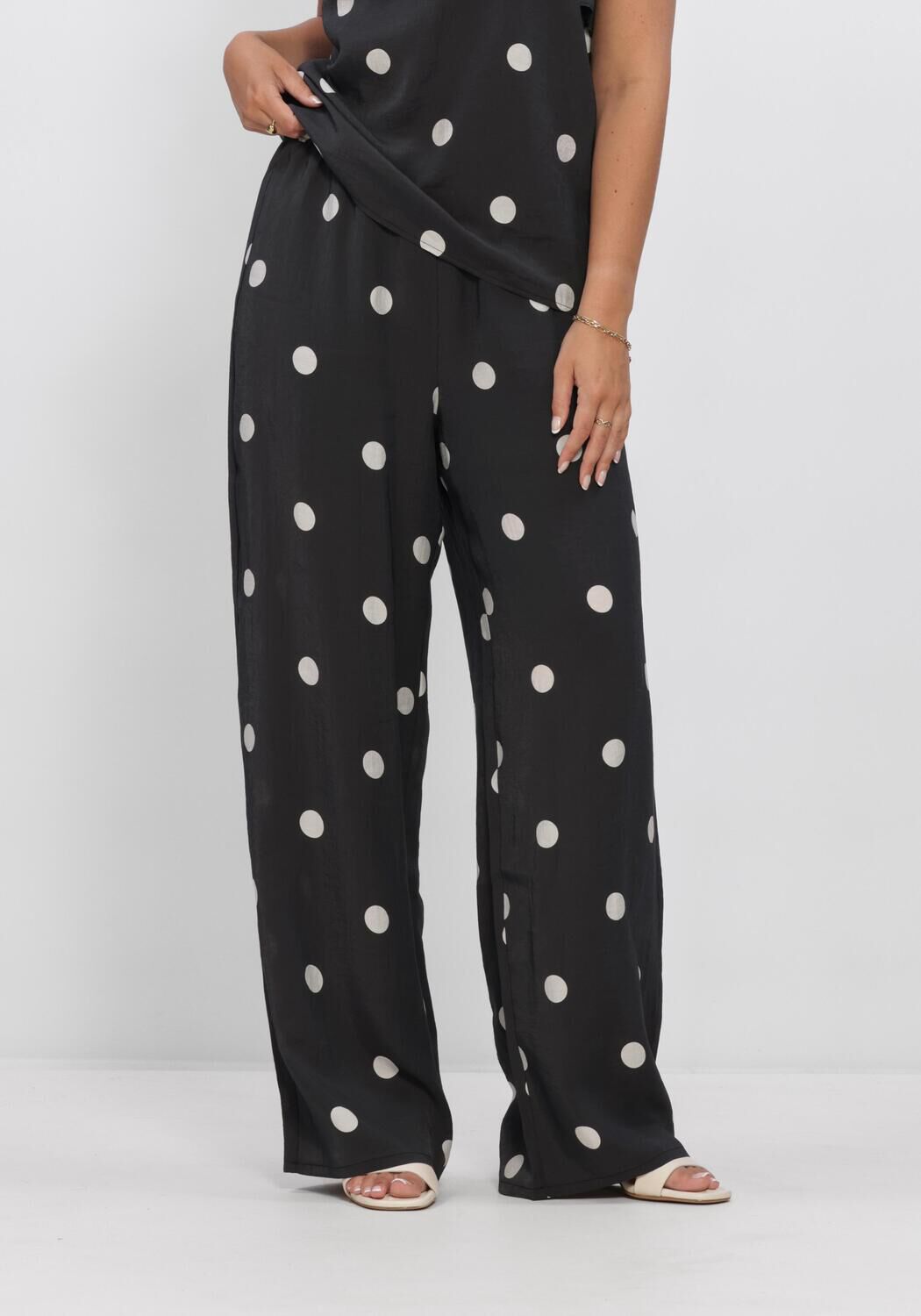 Schwarze COPENHAGEN MUSE Weite Hose CMFIE-PANTS - large