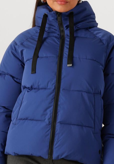 Blaue MSCH COPENHAGEN Wattierte Jack MSCHPAVINARIA SHORT JACKET - large