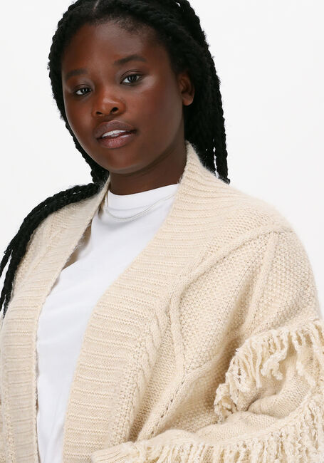Beige SILVIAN HEACH Strickjacke LONG CARDIGAN CLEVELAND - large