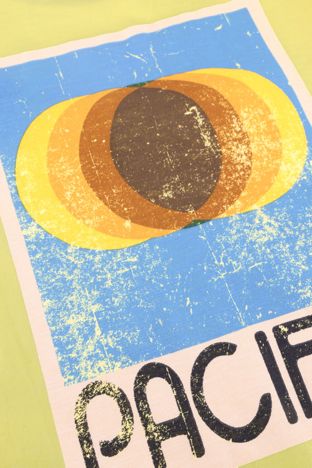 Gelbe TUMBLE 'N DRY T-shirt REEF - large