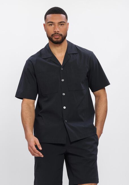 Dunkelblau JC RAGS Casual-Oberhemd CASUAL SHIRT AARON WRINKLE - large