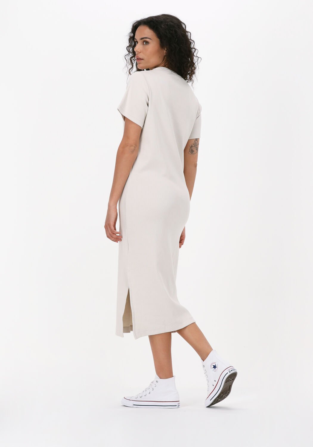 calvin klein white t shirt dress
