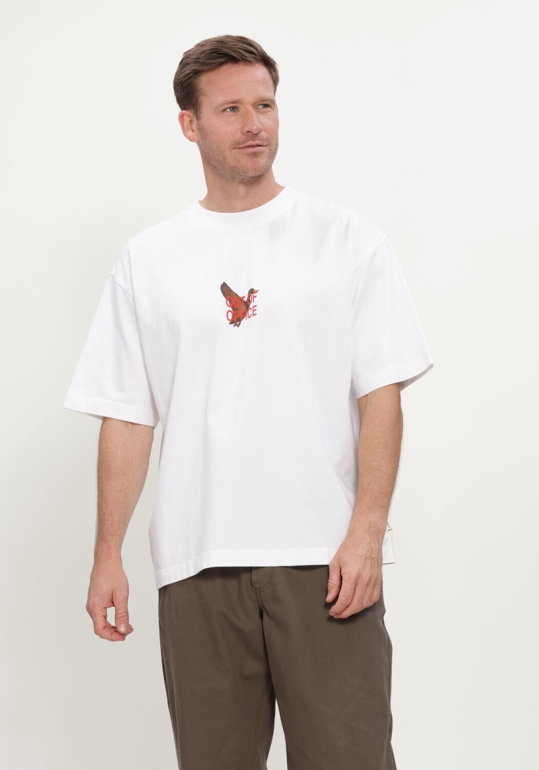 Wei&szlig;e POCKIES T-shirt OOO TEE - large