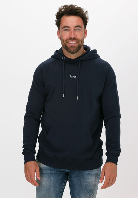 Dunkelblau FORÉT Sweatshirt BISON HOODIE - large