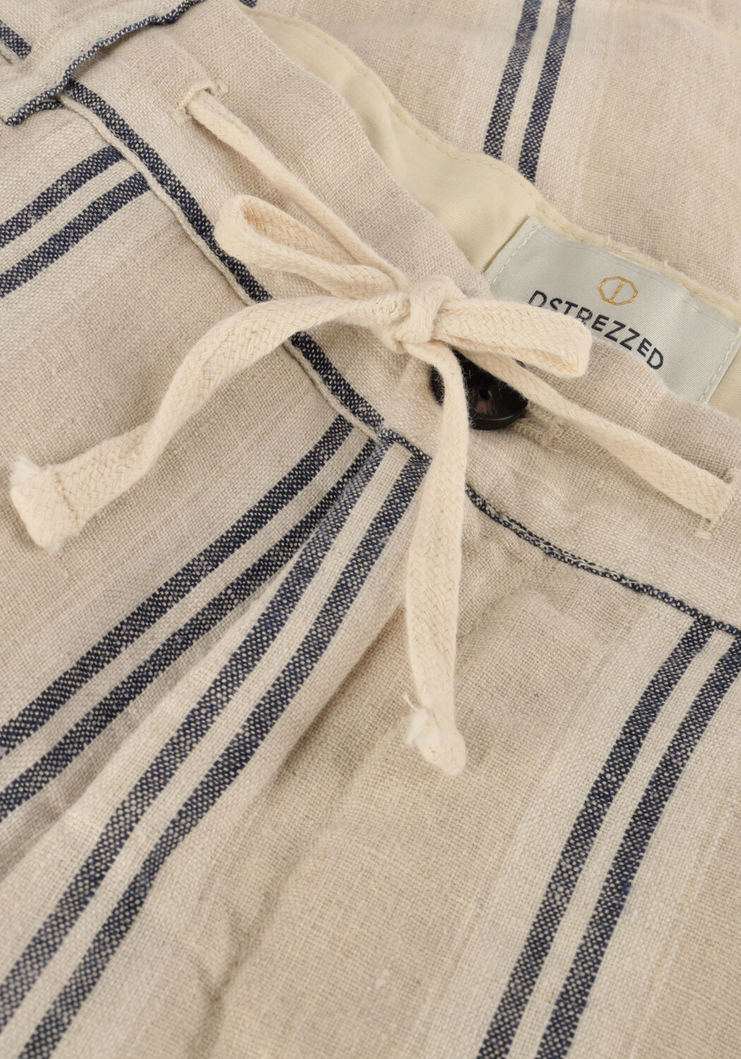 Silberne DSTREZZED Kurze Hose DS_DOUBLE LANE SHORTS - large