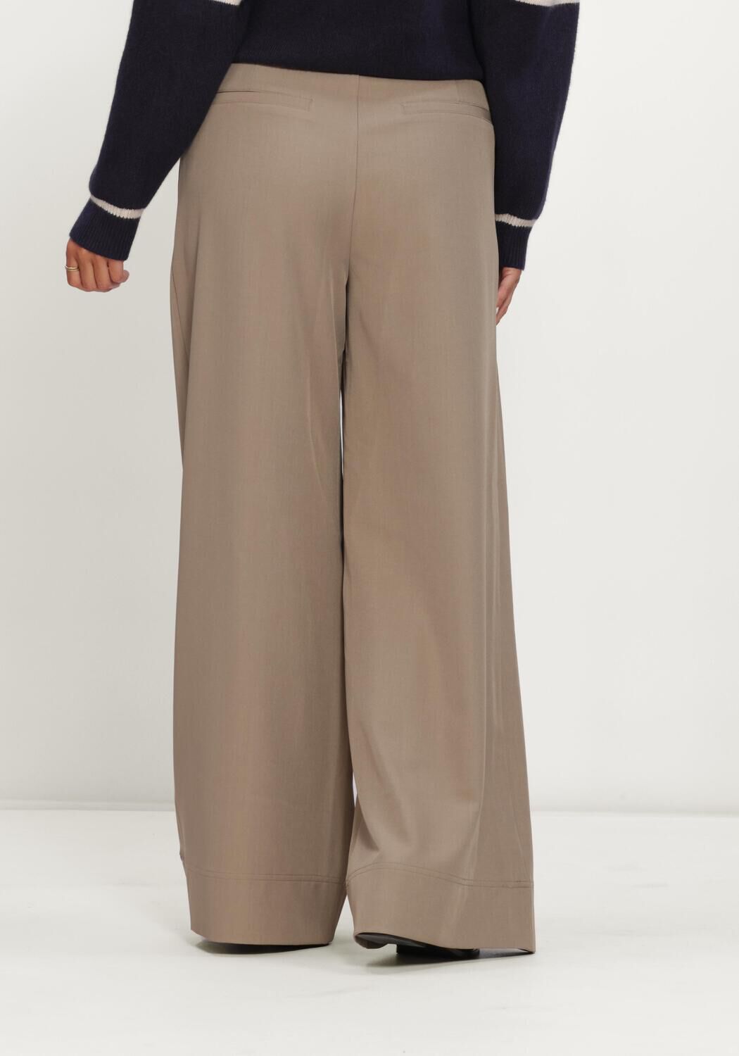 Beige CO'COUTURE Weite Hose LUNACC PLEAT PANT - large