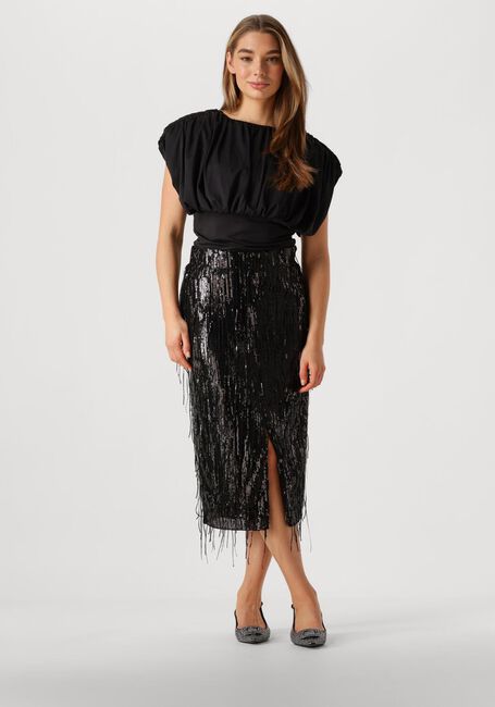 Schwarze CO'COUTURE Midirock MADDOX CC PENCIL SKIRT - large
