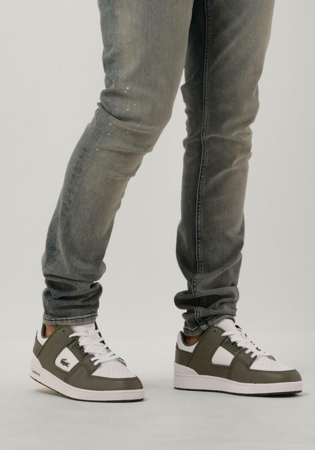 Wei&szlig;e LACOSTE Sneaker Low COURT CAGE - large