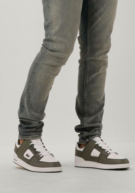 Weiße LACOSTE Sneaker Low COURT CAGE - large