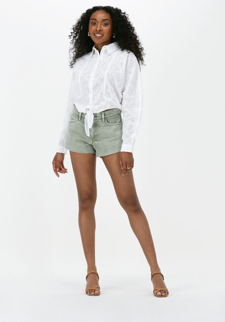 Weiße GUESS Blusen LS TINA SHIRT - large