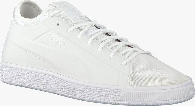 Weiße PUMA Sneaker BASKET CLASSIC SOCK LO MEN - large