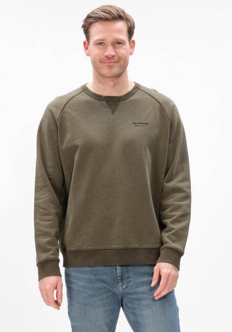 Gr&uuml;ne ANERKJENDT Sweatshirt AKSUN JAPANESE SWEAT - large
