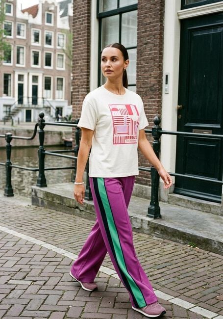 Nicht-gerade weiss POM AMSTERDAM T-shirt TSHIRT BREEZE - large