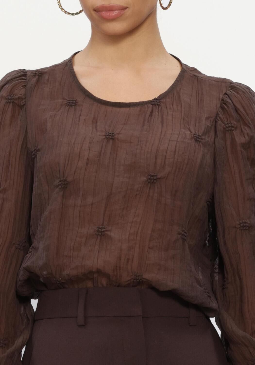Braune MSCH COPENHAGEN Top MSCHCAROLINA TOP - large