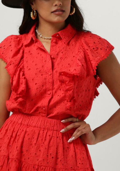 Rote Y.A.S. Blusen YASJIMBO SS SHIRT - large