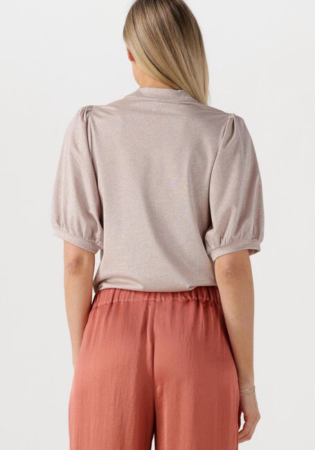 Metallisch SUMMUM Top SHORT SLEEVE TOP SOFT LUREX JERSEY - large