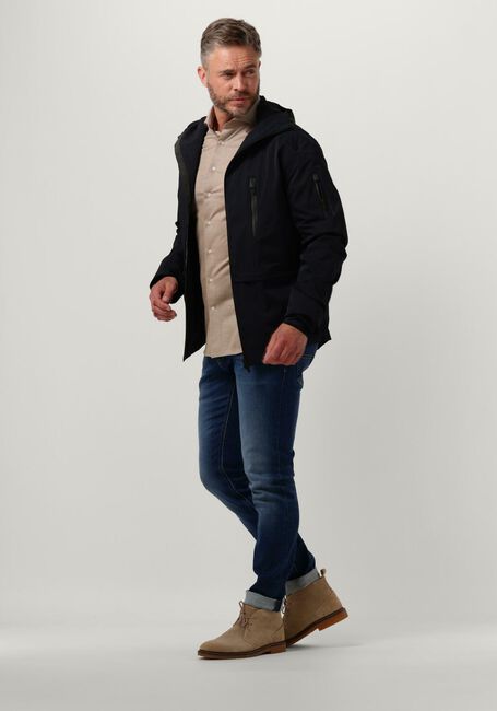 Camelfarbene PROFUOMO Casual-Oberhemd PPUH30049 - large