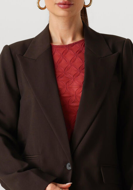 Braune CO'COUTURE Blazer VOLA SINGLE OVERSIZED BLAZER - large