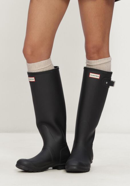 Schwarze HUNTER Gummistiefel WOMENS ORIGINAL TALL - large