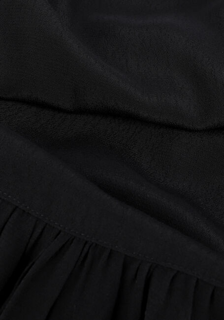 Schwarze NA-KD Minikleid FRILL DETAIL MINI DRESS - large