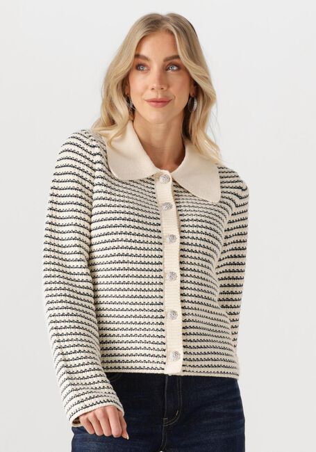 Ecru Y.A.S. Strickjacke YASFANTO LS KNIT CARDIGAN S. - large