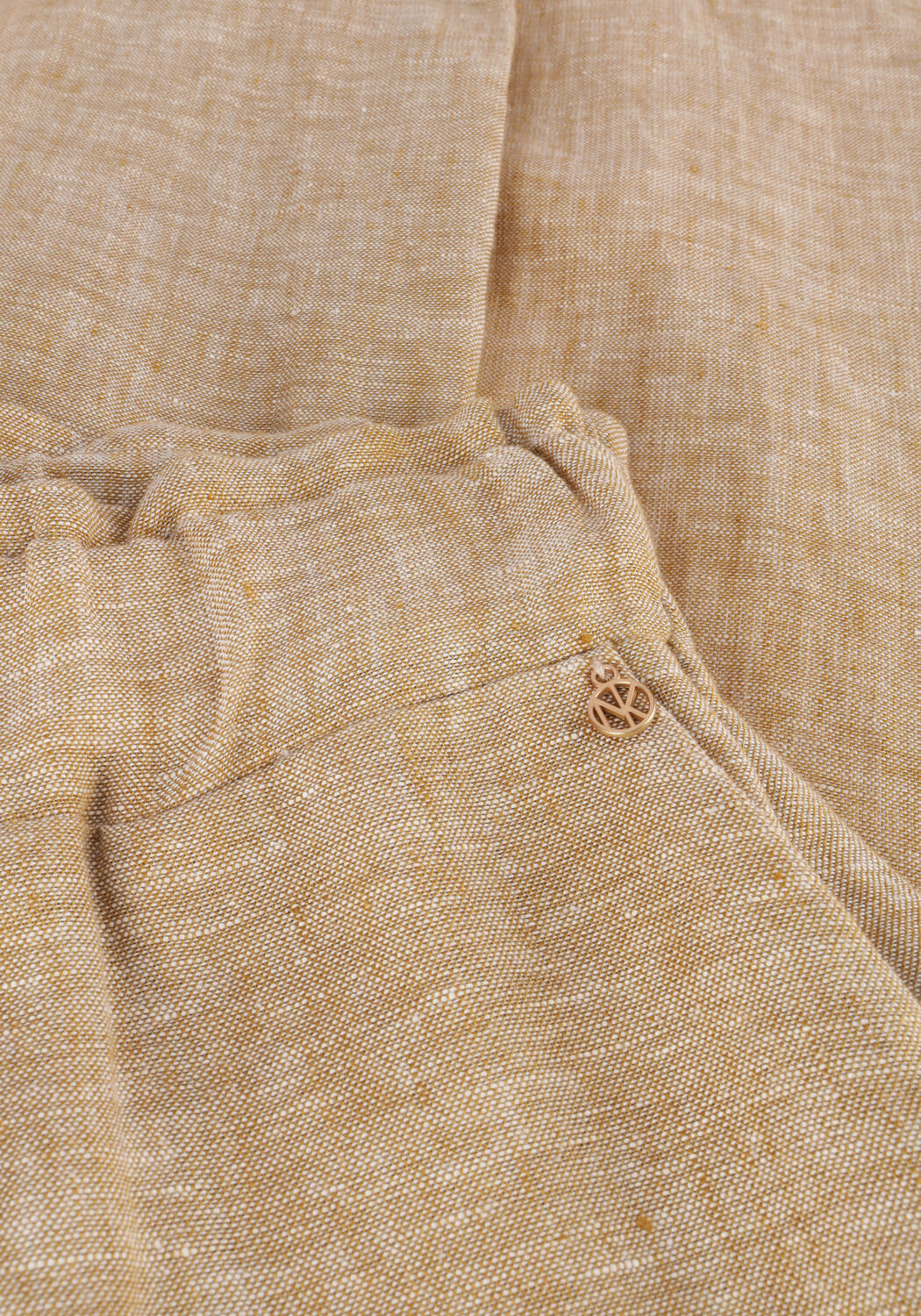 Braune NUKUS Hose DEBB PANTS MELANGE - large