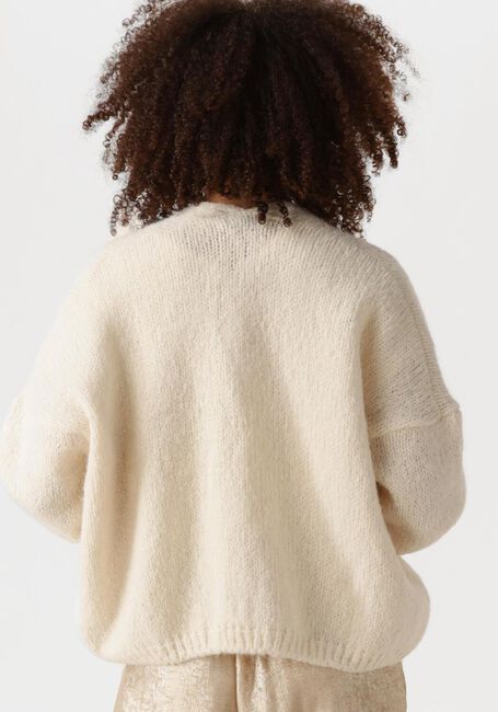 Weiße KNIT-TED Strickjacke BECKY - large
