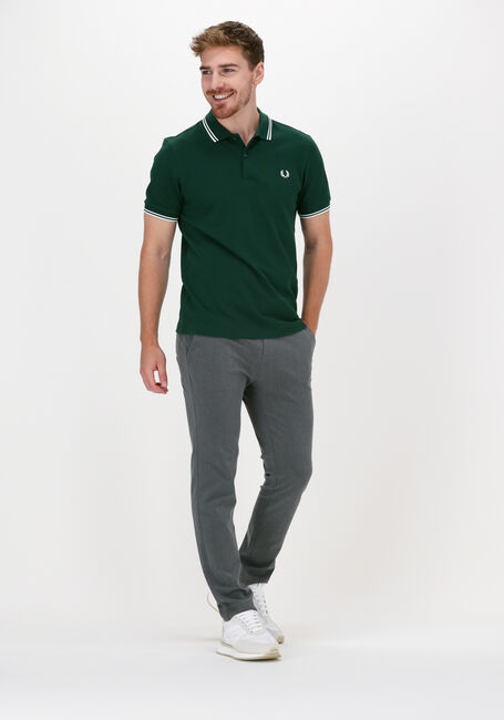 Grüne FRED PERRY Polo-Shirt TWIN TIPPED FRED PERRY SHIRT - large