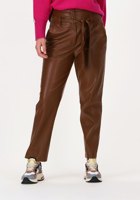 Cognacfarbene LIU JO Hose PANT.TS SPALMATO - large