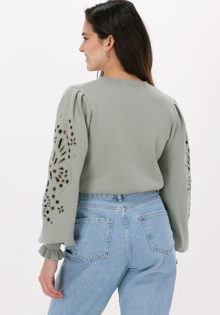 Grüne OBJECT Pullover REYNARD LS KNIT PULLOVER - large