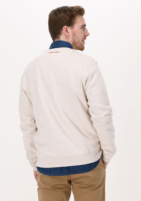 Ecru SCOTCH & SODA Sweatshirt MELANGE CREW-NECK SWEATSHIRT I - large
