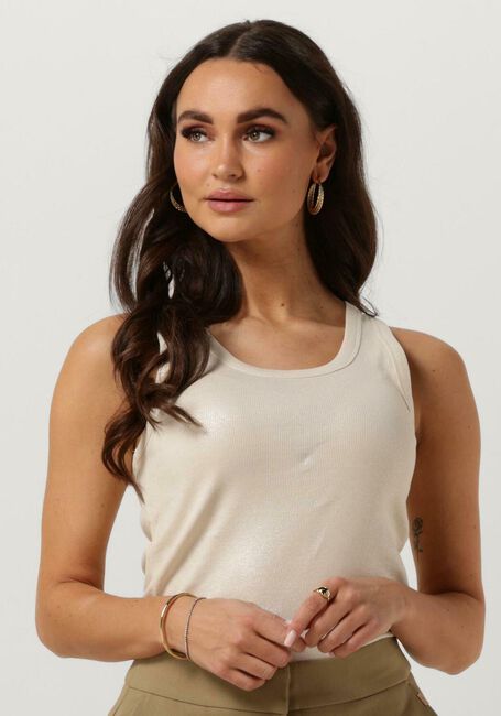 Nicht-gerade weiss SUMMUM Top RIB TANKTOP COTTON RIB - large