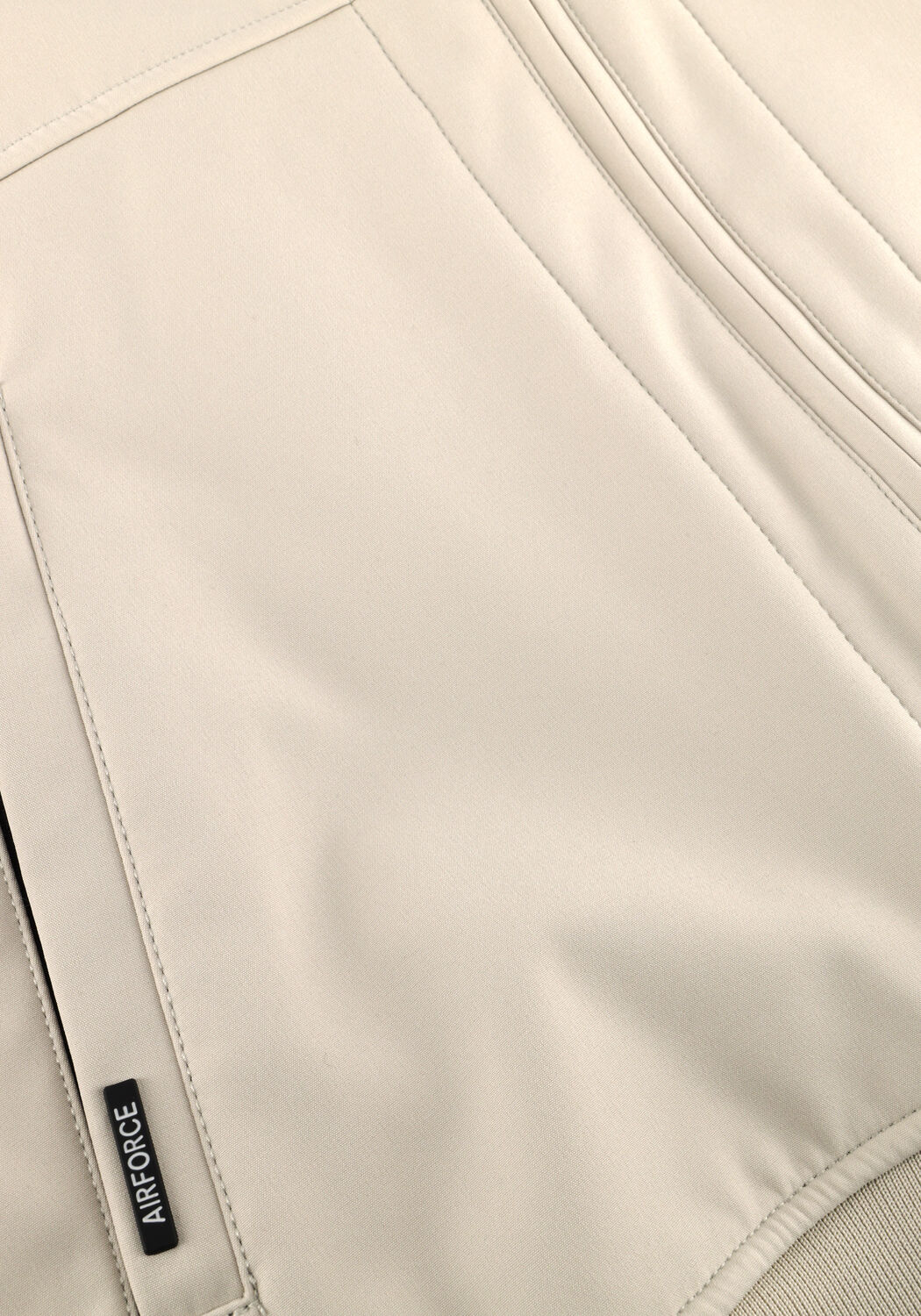 Beige AIRFORCE Jack SOFTSHELL JACKET - large