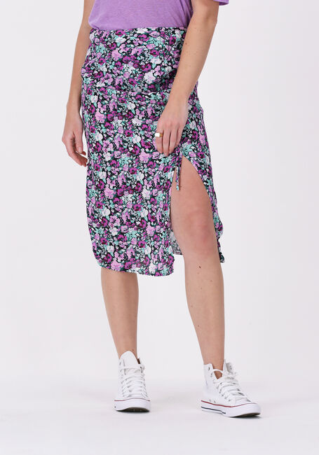 Lilane COLOURFUL REBEL Midirock DINAH SCATTERED FLOWER MIDI DRAWCORD SKIRT - large